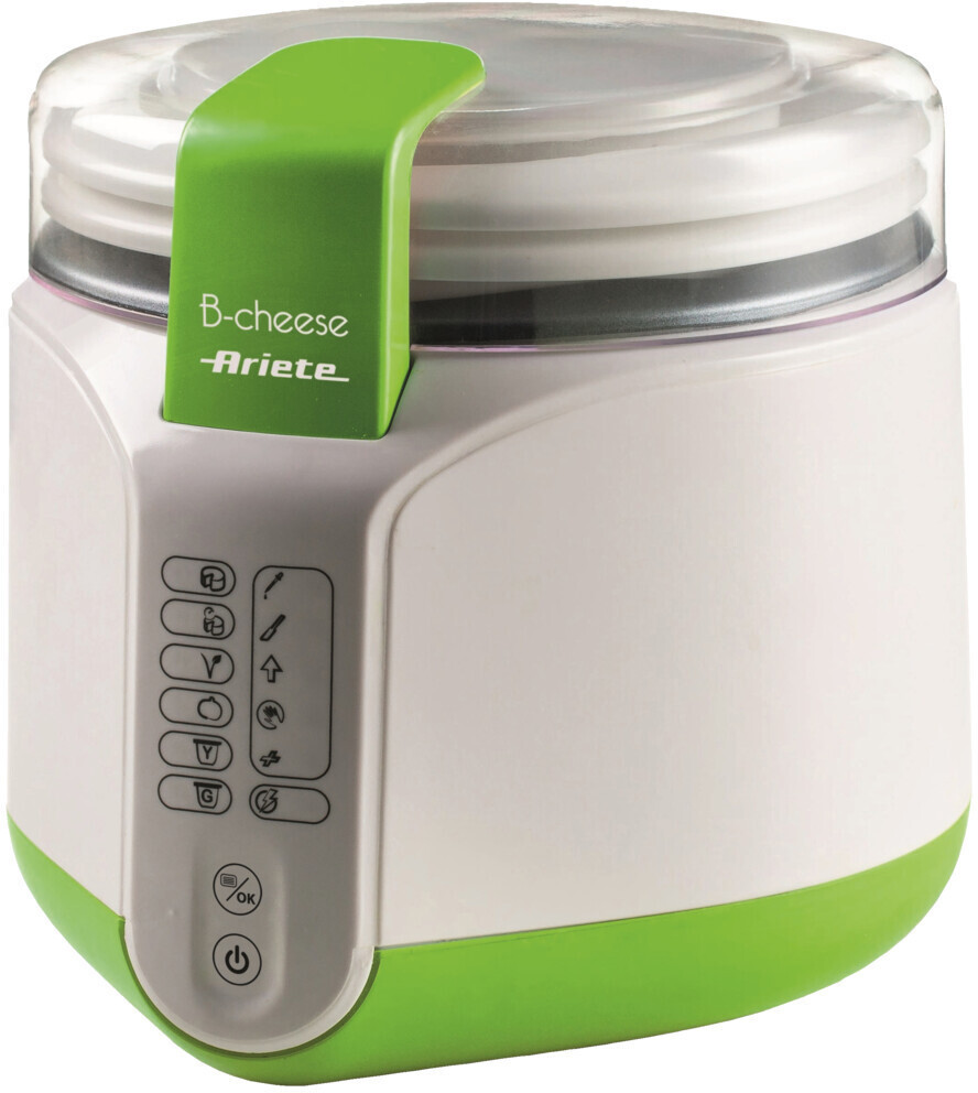 لبنیات ساز خانگی آریته ایتالیا مدل Ariete B-Cheese | مناسب تهیه ماست، پنیر، پنیر خامه‌ای | رنگ سفید با طراحی جمع و جور